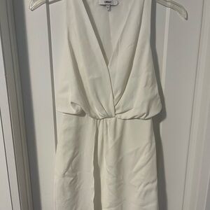 Luxe White Mini Dress